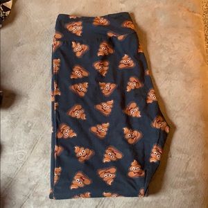 Poop emoji Leggings